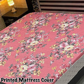 Waterproof Mattress Cover Printed King Size Design-605